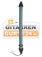 XXL Nylon Gitarrengurt rainbow