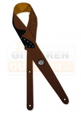 Gaucho Royal Skull Gitarrengurt dunkelbraun
