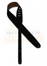 Slin Wildleder Gitarrengurt schwarz