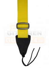 XXL Nylon Gitarrengurt gelb