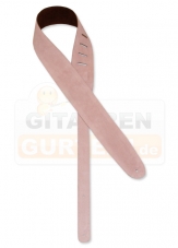 Slin Wildleder Gitarrengurt pink