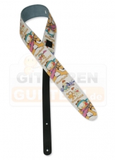 Garfield Delux Leder Gitarrengurt