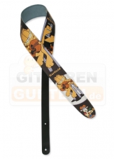Garfield Delux Leder Gitarrengurt