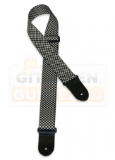 Gitarrengurt wei� klein Mosaik