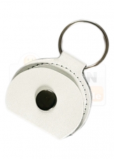 Gaucho Key Pickholder Leder wei