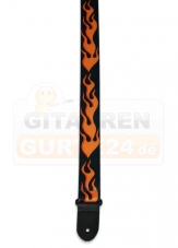 Gitarrengurt Flammes