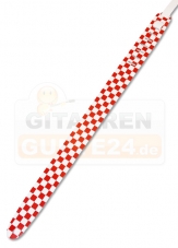 ProMont Gitarrengurt Red White