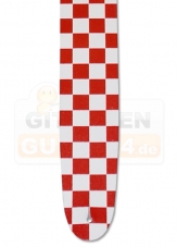 ProMont Gitarrengurt Red White