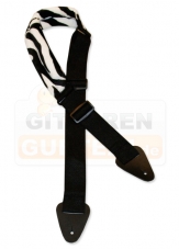 ProMont Zebra Gitarrengurt gepolstert