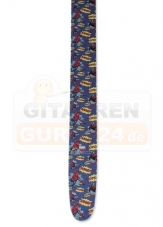 Spider-Man Delux Leder Gitarrengurt