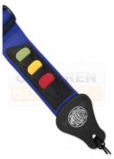 Gaucho Nylon Gitarrengurt blau