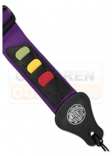 Gaucho Nylon Gitarrengurt violett