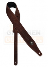 Gaucho Gitarrengurt Suede Three dunkelbraun