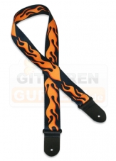 Gitarrengurt Flammes