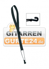 Schallloch Gitarrengurt schwarz