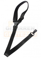 Clip-Lock Ukulelengurt schwarz