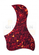 ProMont Schlagbrett-Aufkleber Red Flames