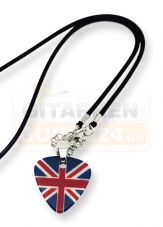 Halskette Plektrum Flag UK