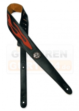 Gaucho Gitarrengurt Red Flames