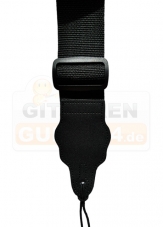 SLIN Nylon Gitarrengurt schwarz