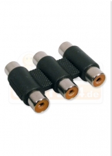Adapter 3x Cinchbuchse 3x Cinchbuchse