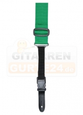 SLIN Clip-Lock Gitarrengurt grün