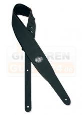 Gaucho Gitarrengurt, gepolstert, schwarz