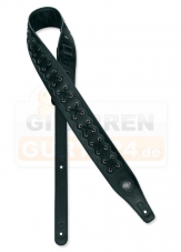 Gaucho Gitarrengurt Schnrung schwarz