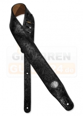 Gaucho Gitarrengurt schwarz gemustert
