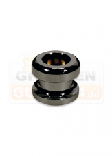 Boston Straplock Gurtpin schwarz chrom