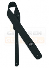 Gaucho Gitarrengurt Velour schwarz