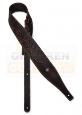 Gaucho Gitarrengurt Buffalo V dunkelbraun