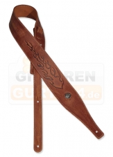 Gaucho Gitarrengurt Buffalo V hellbraun