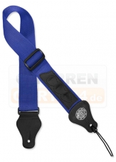Gaucho Nylon Gitarrengurt blau